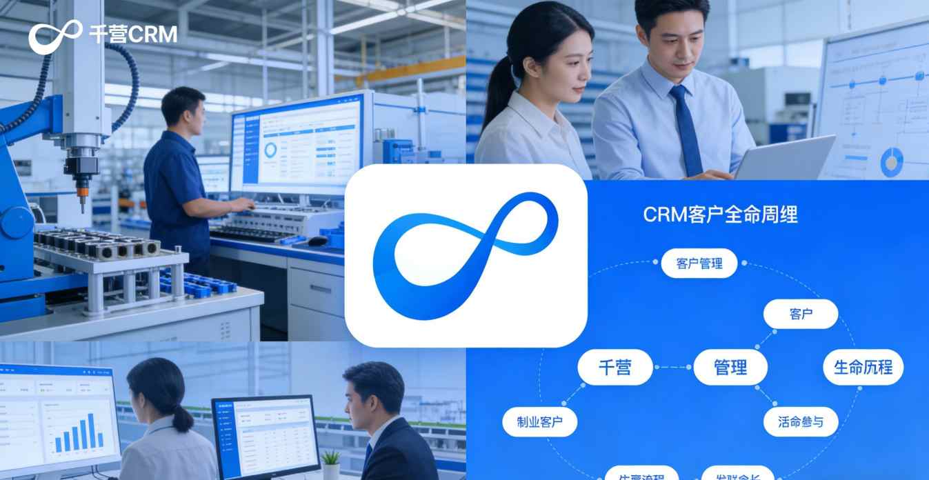 告别粗放管理，CRM重构制造业客户全生命周期价值