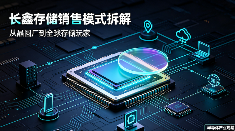 深度拆解长鑫存储销售模式：85%靠分销，为什么这才是晶圆厂的最优解？